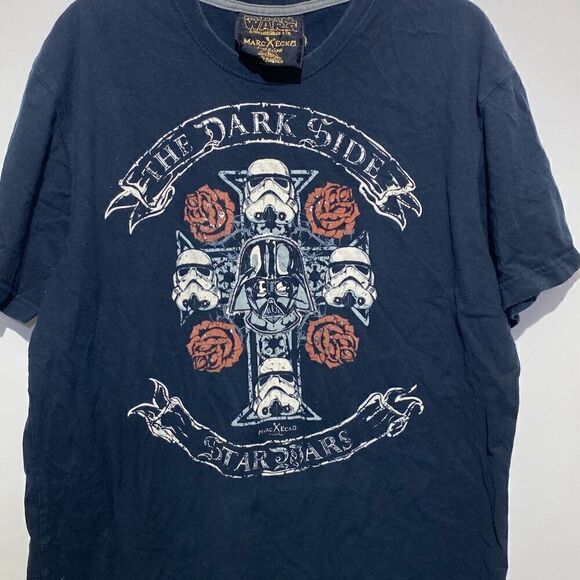 Marc Ecko Cut & Sew Men's Black The Dark Side Star Wars T-Shirt Size XL - Picture 1 of 10